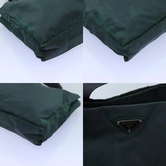 PRADA Tote Bag Nylon Green Auth 72777 - Picture 14 of 15